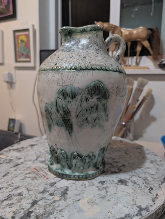 Willow pitcher  by Lesley Katzen